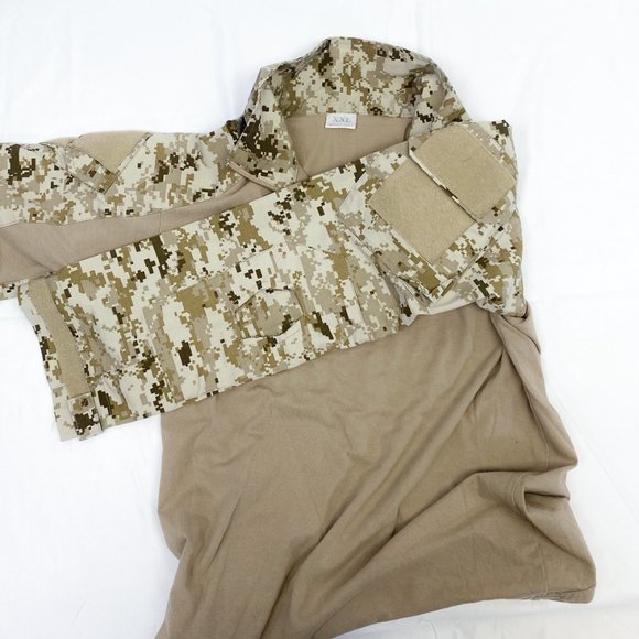 Mens Military Camo Bodysuit Shirt Official Serviceman On Duty Long Sleeve Top - Picture 13 of 13